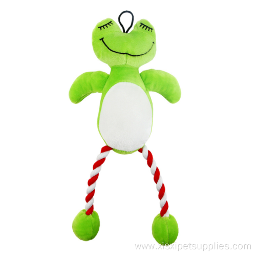 Durable animal shape molar squeaky dog chew toy